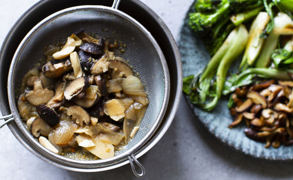 baked shiitake mushrooms